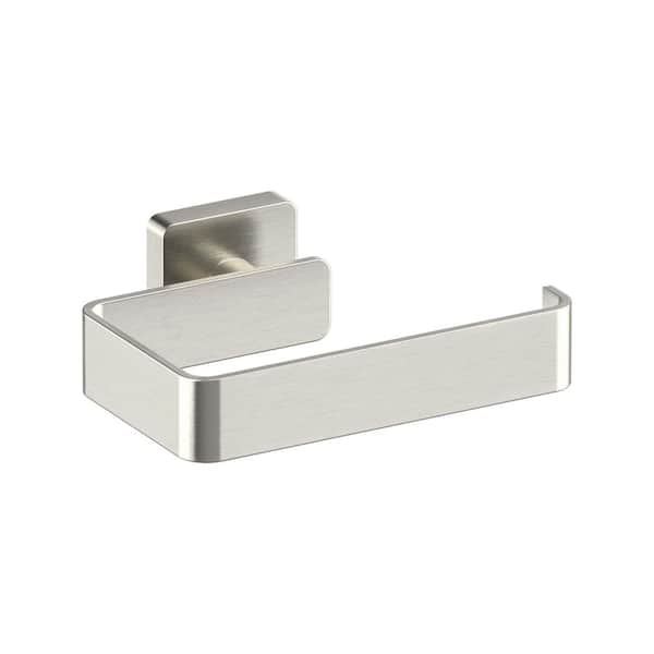 Bathroom Accessories Wall Mounted Toilet Paper Holder in Brushed Nickel