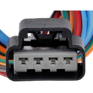 4 Wire Pigtail - Male Connector With Female Terminals
