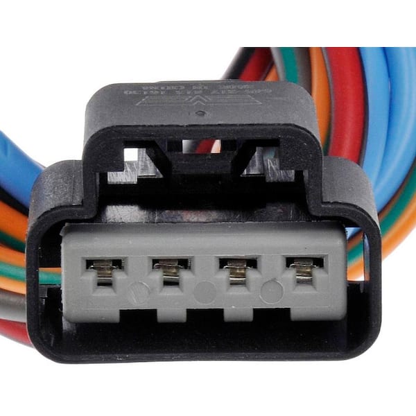 4 Wire Pigtail Male Connector With Female Terminals 645 217 The