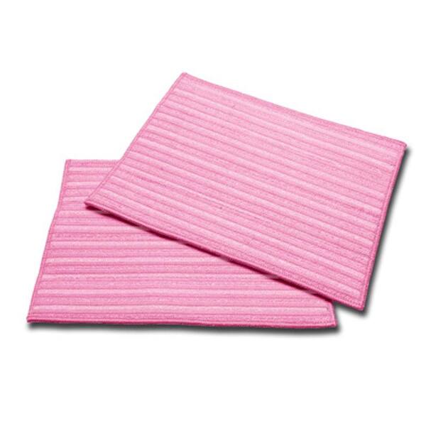 HAAN Ultra-Microfiber Cleaning Pads in Pink (2-Pack)