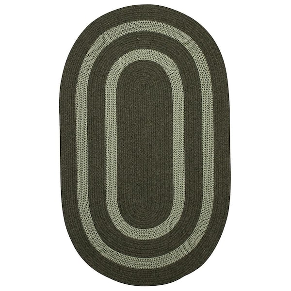 Home Decorators Collection Paige Olive 10 ft. x 10 ft. Braided Round Area Rug