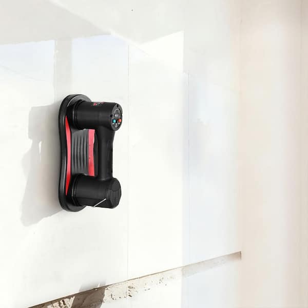Electric Vacuum Suction Cup, 375 lbs. Capacity Glass Lifter with Digital Display, Heavy-Duty Tool for Tile & Granite