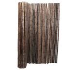 3 ft. H x 8 ft. L x 1 in. D Carbonized Bamboo Fence Panel, Outdoors Garden Fencing