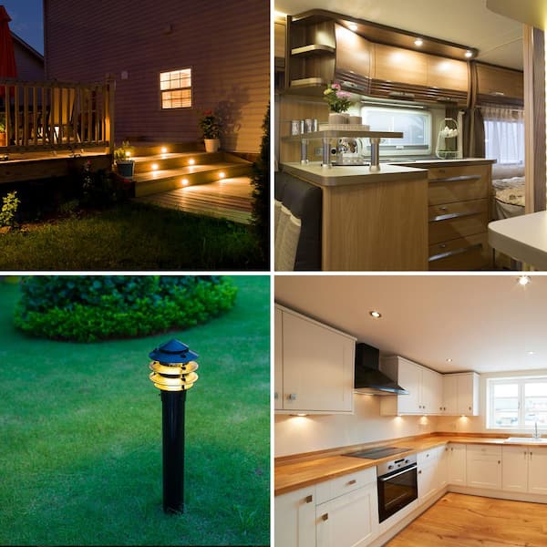 50-Watt Equivalent G9 Dimmable LED Light Bulb Warm White (4-Pack)