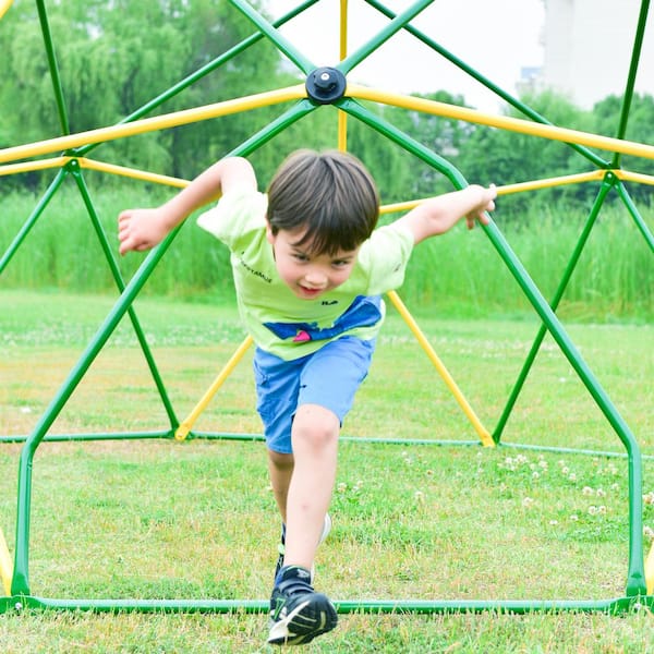 TIRAMISUBEST 12 ft. Multi-Colored Outdoor Dome Climber