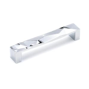 Monza Collection 5-1/16 in. (128 mm) Center-to-Center Chrome Contemporary Drawer Pull