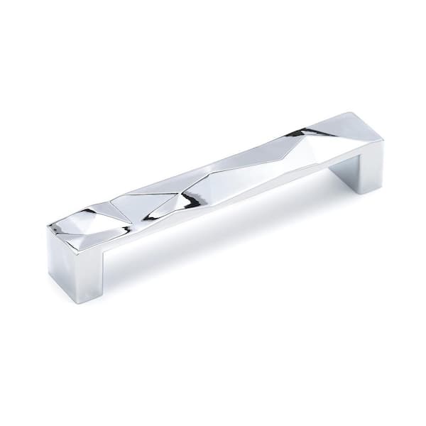 Richelieu Hardware Monza Collection 5 1/16 in. (128 mm) Chrome Modern Cabinet Bar Pull