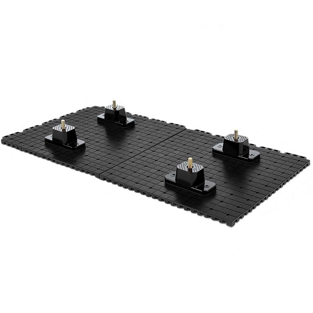 6 Piece 2 in 1 Mini Split Condenser Pad with 4 Stand, Moisture-Proof Plastic for AC Heat Pump System Condenser Units price history on PriceWatchPro