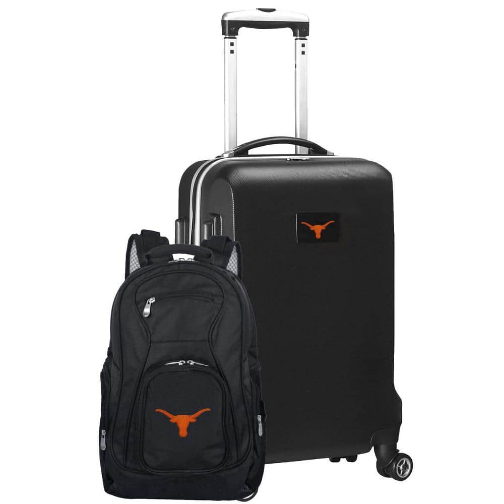 Mojo Texas Longhorns Deluxe 2-Piece Backpack and Carry on Set
