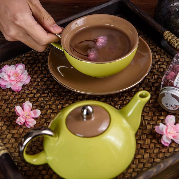 Tea Pot with Attitude!  Tea pots, Painted teapot, Teapots unique