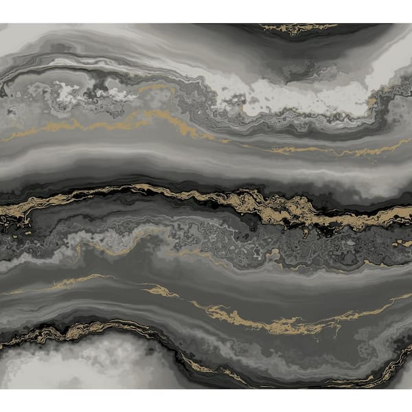 Aviva Stanoff Shifting Sands Onyx Peel and Stick Wallpaper