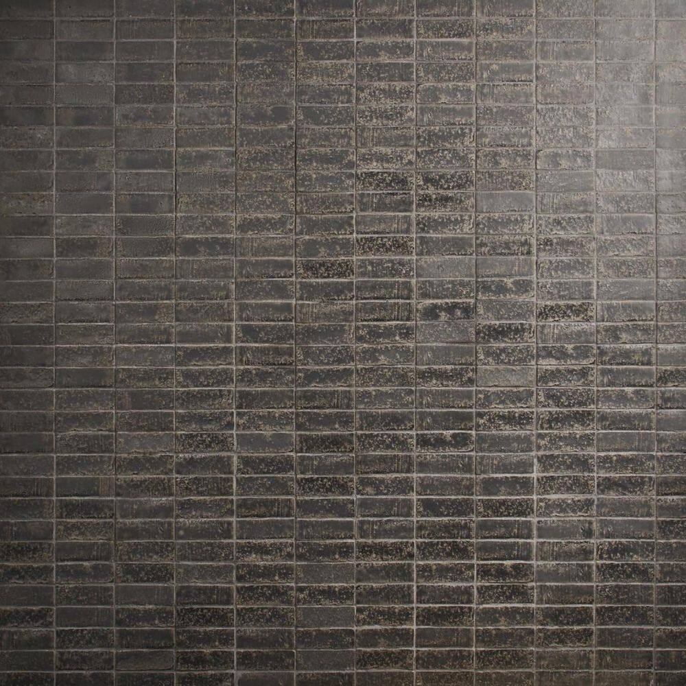 Creston Charcoal Gray 12.03 in. x 12.39 in. Stacked Matte Porcelain Mosaic Floor and Wall Tile (1.03 Sq. Ft. / Each) price history on PriceWatchPro