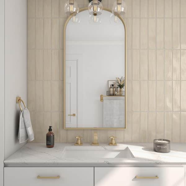 Artcrafted Dune 3 in. x 12 in. Glazed Ceramic Wall Tile (10.12 sq. ft./case)