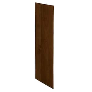 Franklin Stained Manganite Assembled Kitchen Cabinet Pantry/Utility Tall Skin End Panel 24 in W x 0.25 in D x 96 in H