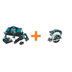 18-Volt LXT Lithium-Ion Brushless Cordless Combo Kit (3-Tool) with 18-Volt LXT 6-1/2 in. Lightweight Circular Saw