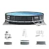 Intex Ultra XTR 20 ft. Round 48 in. Deep Soft Sided Above Ground Swimming Pool Set with Filter Pump 26333EHD
