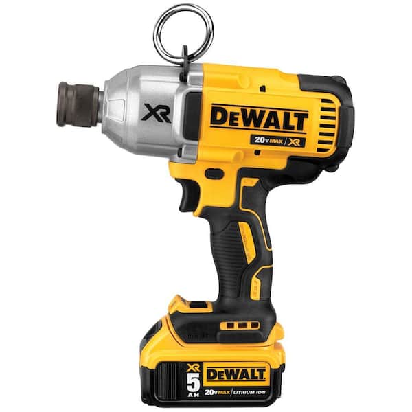 20V MAX XR Cordless Brushless 7/16 in. High Torque Impact Wrench Quick Release Chuck with (3) 20V 5.0Ah Batteries