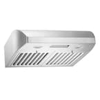 KOBE Range Hoods 30 in. 680 CFM Stainless Steel Under Cabinet Range ...