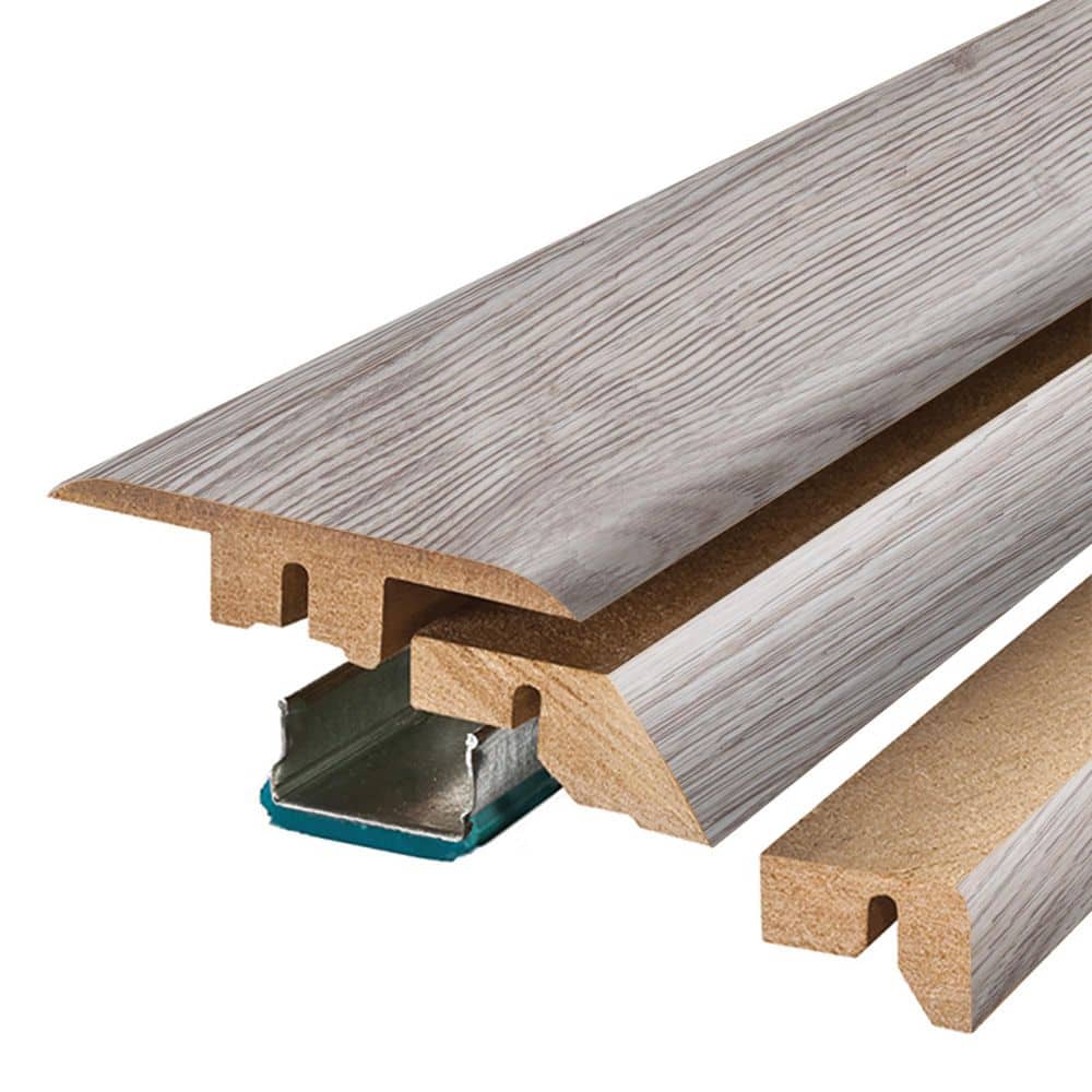 Sandstone 0.75 in. T x 2.37 in. W x 78.7 in. L Textured Wood Look Laminate Moulding/Trim 4 in 1 Molding price history on PriceWatchPro