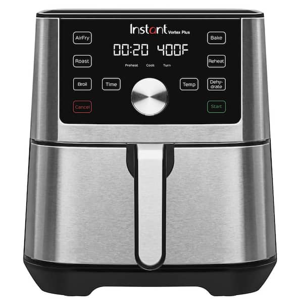 4 qt. Vortex Plus Stainless Steel Air Fryer 140-3079-01 - The Home Depot
