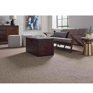 Bradworth  - Ashton - Gray 15 ft. 31 oz. Polyester Loop Installed Carpet