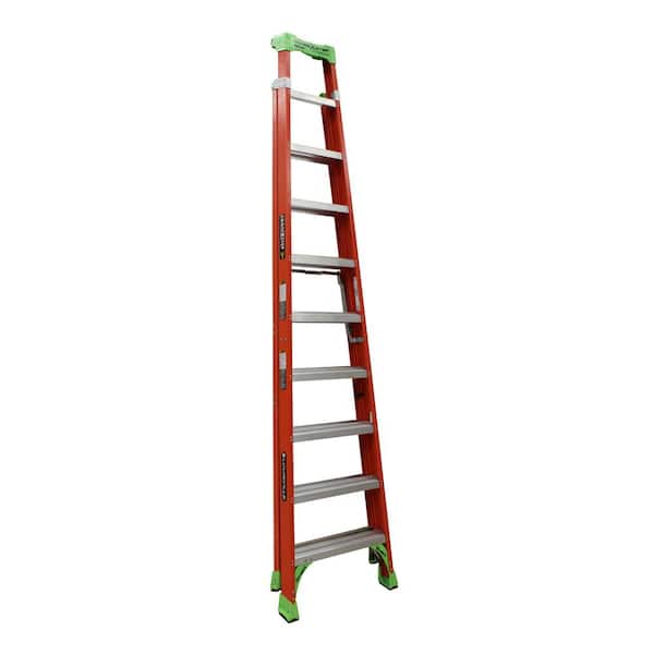 Louisville Ladder 6-Foot Fiberglass Cross Step Ladder, Type IA, 300-pound  Load Capacity, FXS1506