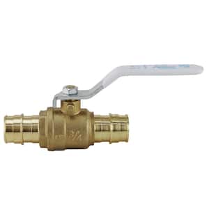 3/4 in. Brass PEX-A Expansion Barb Ball Valve