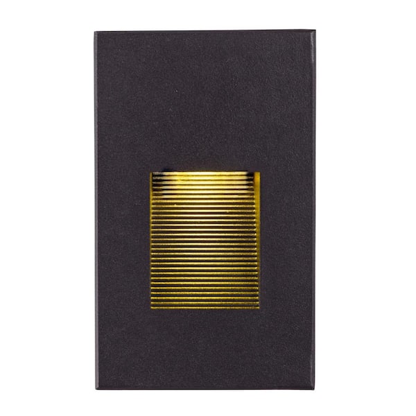 Maxim Lighting Path 3 in. Wide 4-Watt Bronze Outdoor Integrated LED Path Light