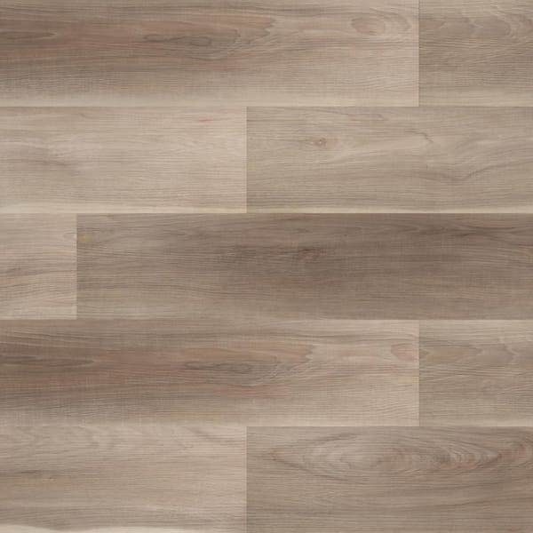A&A Surfaces Tatogga Oak 20 MIL x 7 in. W x 48 in. L Click Lock Waterproof Luxury Vinyl Plank Flooring (23.8 sqft/case)