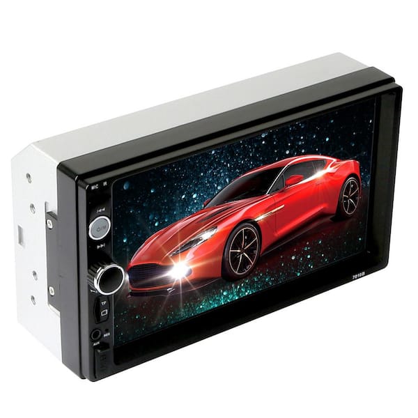 Etokfoks 7 in. Universal Wireless Car MP5 1080P Video Player