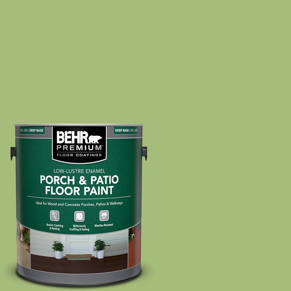 BEHR PREMIUM 1 gal. P3705 Lazy Caterpillar LowLustre Enamel Interior