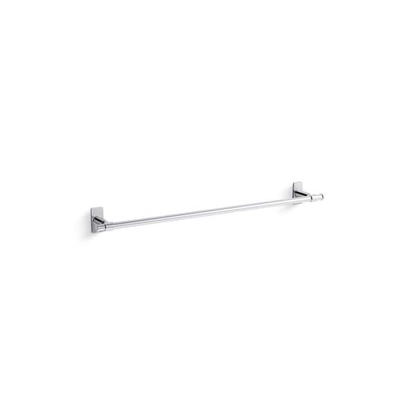 KOHLER Castia By Studio McGee 24 in. Wall Mounted Towel Bar in Matte Black