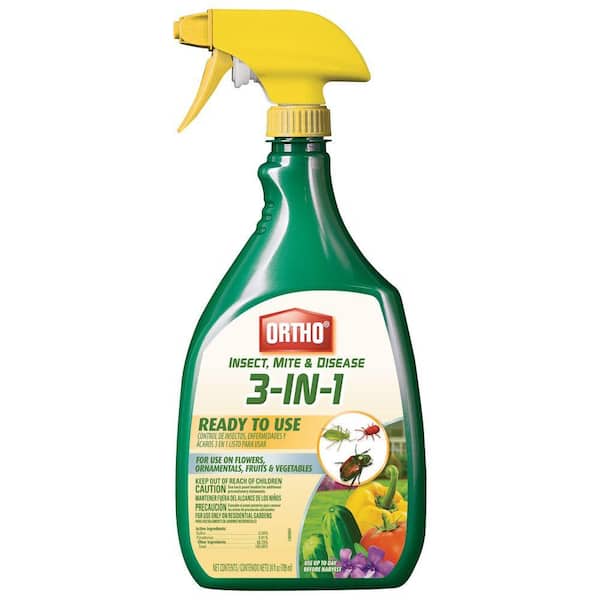 Ortho Insect, Mite and Disease Control 24 oz. 3-in-1 Ready-to-Use
