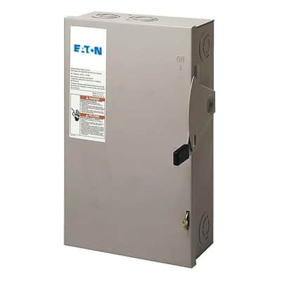 Eaton 200 Amp Double Pole Fusible NEMA 3R General Duty Safety Switch ...