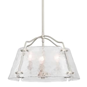 Archdale 3-Light Brushed Nickel Chandelier
