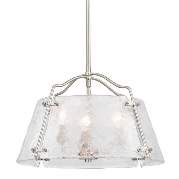 Archdale 3-Light Brushed Nickel Chandelier
