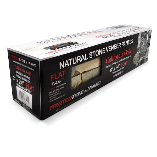 Prestige Stone & Granite California 6 in. x 24 in. Gold