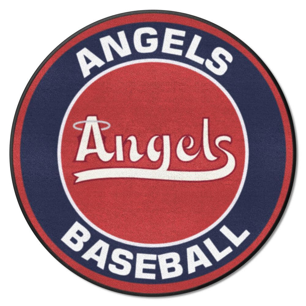 Fanmats Anaheim Angels Roundel Mat - Retro Collection