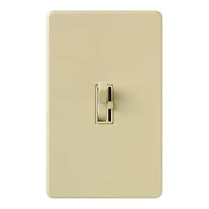 Toggler Dimmer Switch for Magnetic Low-Voltage, 600-Watt/Single-Pole, Ivory (AYLV-600P-IV)