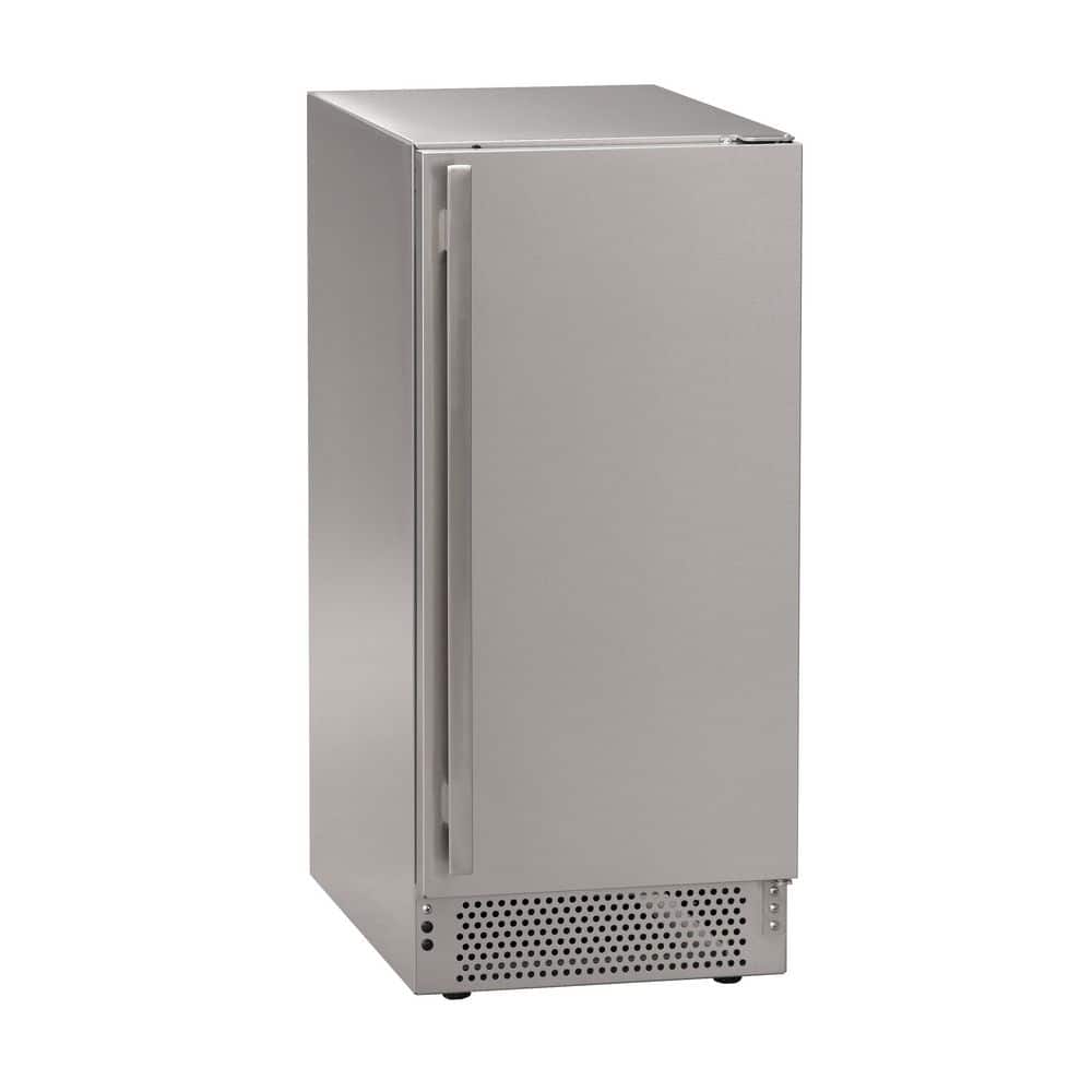 15 in. 2.9 cu ft. Mini-Refrigerator in Stainless Steel Solid Door