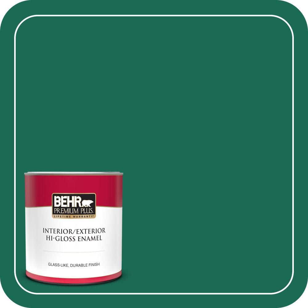 1 qt. #480B-7 Clover Brook Hi-Gloss Enamel Interior/Exterior Paint & Primer price history on PriceWatchPro