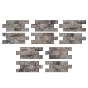 Collage 14 in. x 6 in. Ancient Cork Peel and Stick Decorative Backsplash in  (5-pk/case) 5.83 sq. ft.
