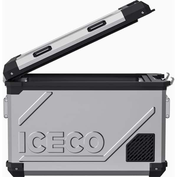 ICECO APL55 Stainless Steel 1.94 cu. ft. Manual Defrost Dual Zone