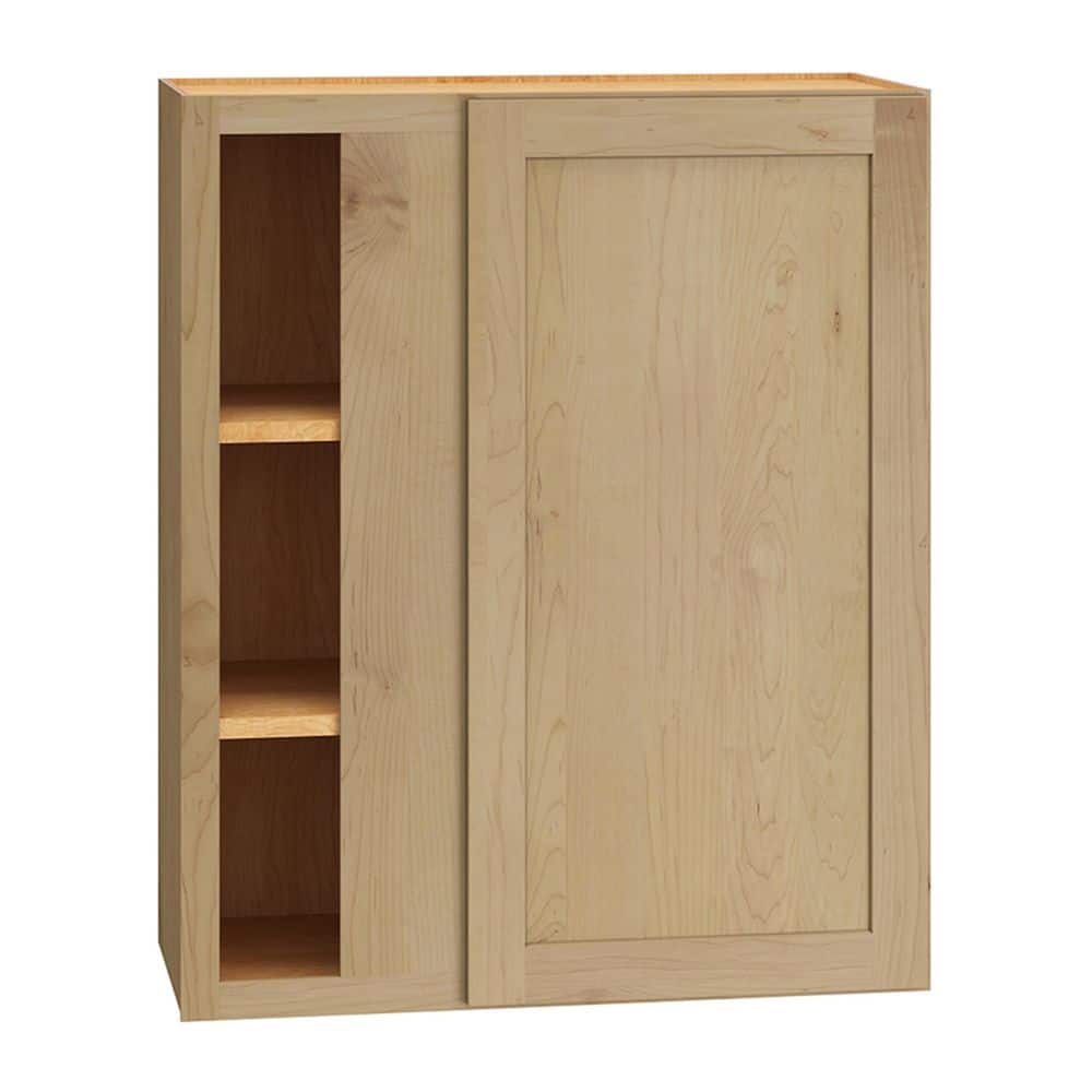 QuickShip Cottage 30 in. W x 12 in. D x 36 in. H Assembled Plywood Shaker Wall Corner Blind Kitchen Cabinet in Canopy price history on PriceWatchPro