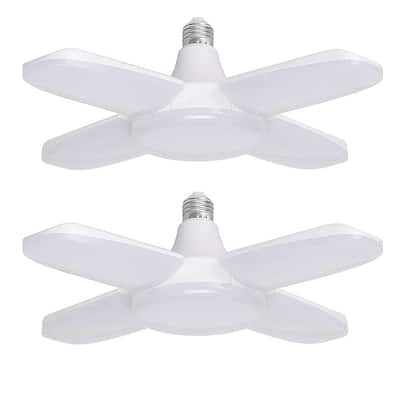 2 Lights Commercial Lighting The Home Depot - Deformable Led Garage Ceiling Lights 9000 Lumens 2 Lights Commercial Lighting The Home Depot - Deformable Led Garage Ceiling Lights 9000 Lumens