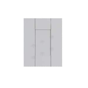 Anchester Shaker Light Gray Decorative Door Panel 12-in. W x 18-in H x 0.75-in D