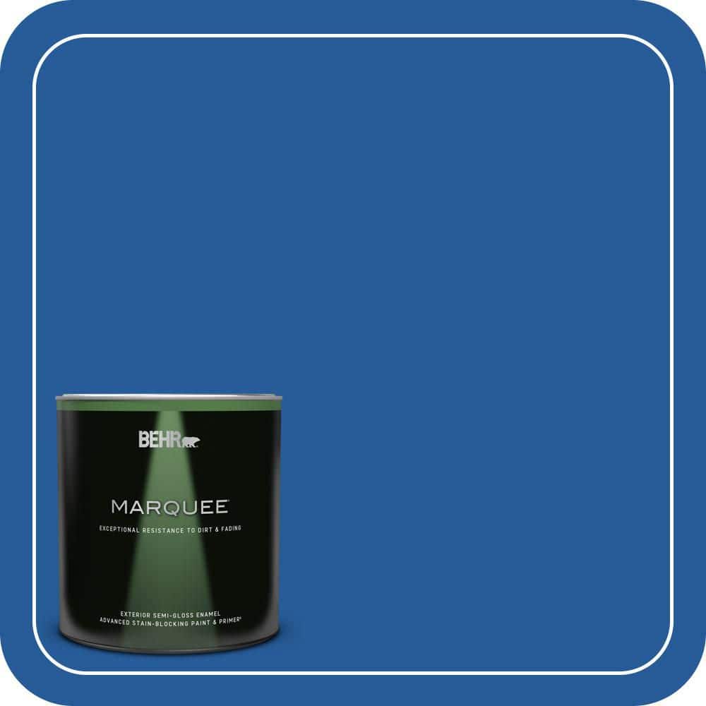 1 qt. #P510-7 Beacon Blue Semi-Gloss Enamel Exterior Paint & Primer price history on PriceWatchPro