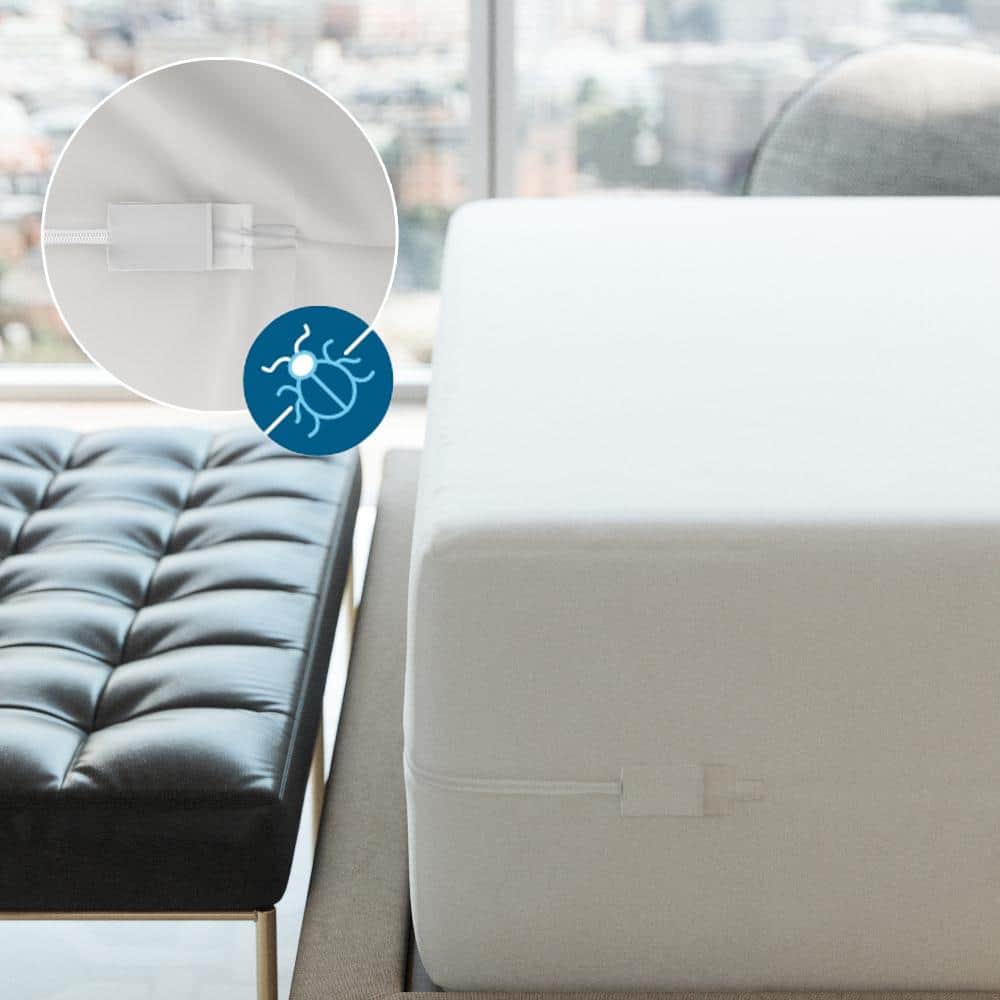 Twin 9" Heavy Duty Vinyl Zippered Mattress Protector