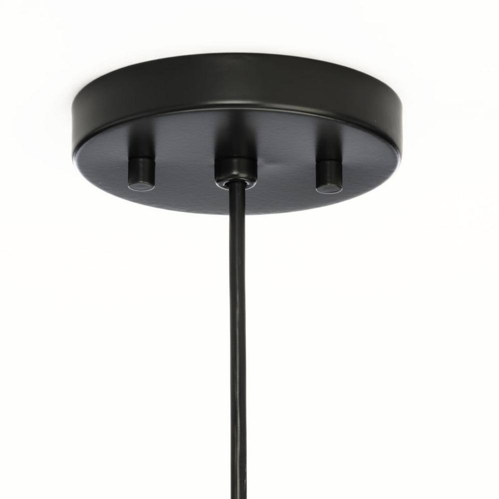 Elegant Drum Shade Pendant Light in Brushed Nickel with Glass Diffuser