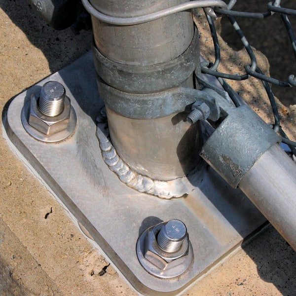 Qty-100 Concrete Wedge Anchors Zinc Plated Masonry Anchors 1/4"-20 x 3-1/4" 